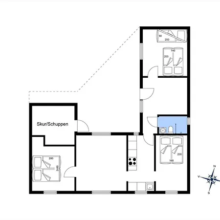 بيت للعطل Lk2249-lokken-havblik-1 *